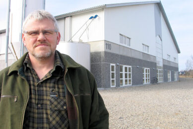 Poulsen milks 900 cows in partnership with his neighbour. Photo supplied.