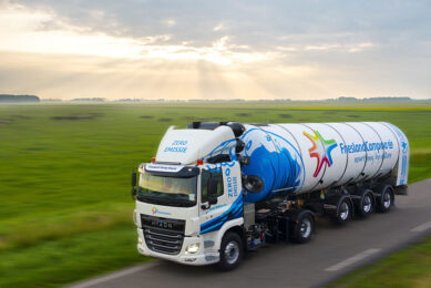 Hyzon Motors has delivered its first 55-ton milk truck to Transport Groep Noord, a carrier providing transport for multinational dairy company Royal FrieslandCampina N.V.