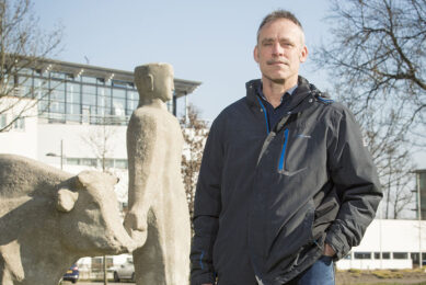 Jan Dijkstra, animal feed expert at Wageningen University & Research (WUR). Photo: Koos Groenewold