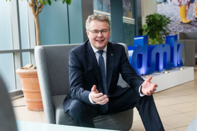 DMK CEO Ingo Müller: "Our task is now to reap the benefits of our investments and to close the gap regarding the milk price, so we will get to the place where DMK belongs: above average, both permanently and consistently.  Photo: DMK