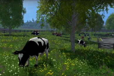 Lely milking robot added to Farming Simulator Game