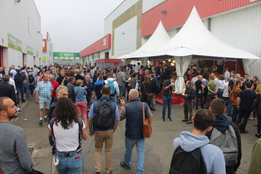 SPACE 2021, a bustling trade show in Rennes, France. Photo: Vincent ter Beek
