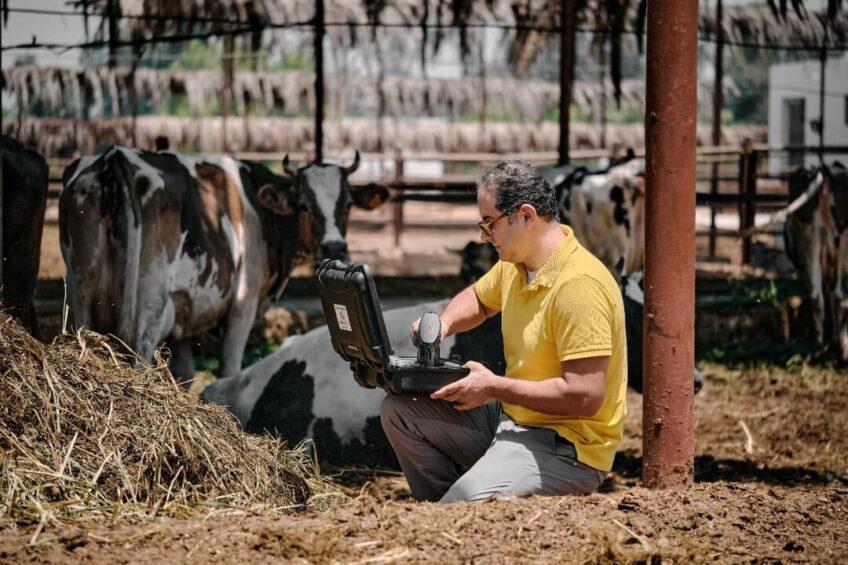 The in-field solution enables users to analyse more feed samples in less time, allowing quick adjustments to feed. Photo: Si-Ware