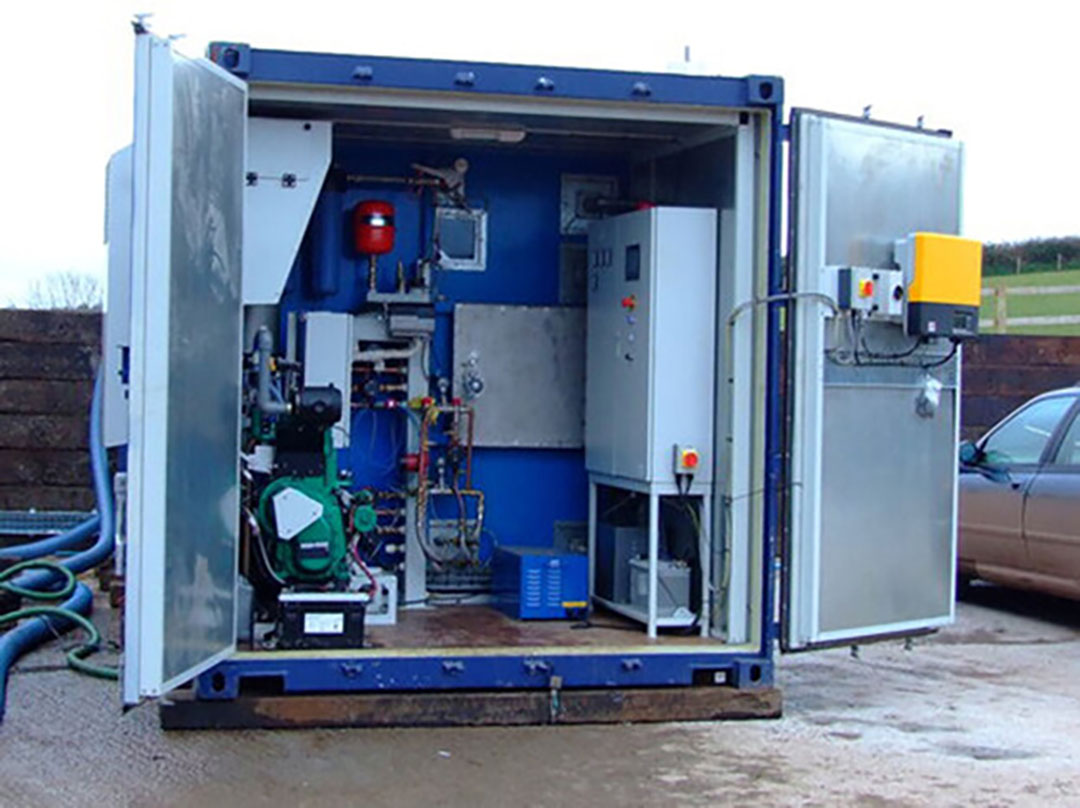 Qube Renewables offers the BioQUBE, a mini that can be configured for each site to allow multiple digesters running from a single feed system along with biogas storage, energy generation and digestate pasteurisation. Photo: Qube Renewables