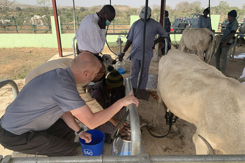 Practical training in Nigeria: Photo: Snorri Sigurdsson