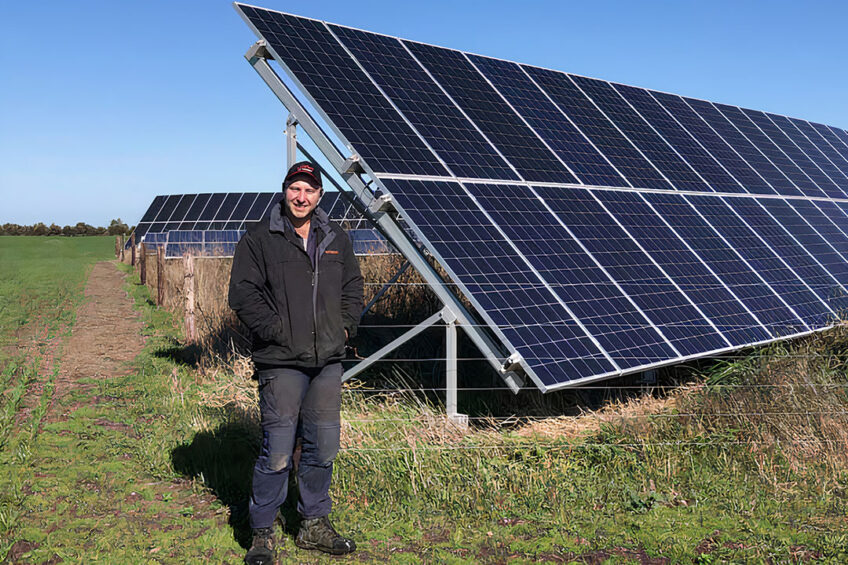 For dairy farmer Justin Telford, power bills became an increasingly significant spend. Photo: Rabobank