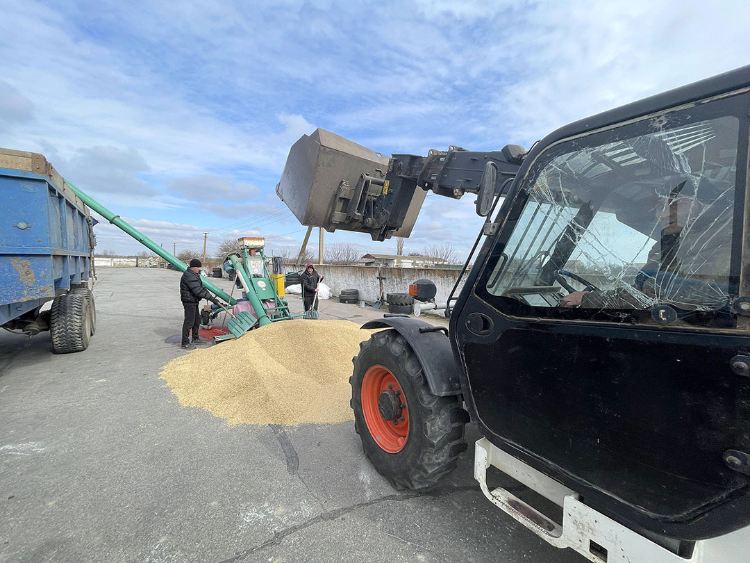 Barley is now being crushed on the farm to make porridge. Photo: Chris McCullough