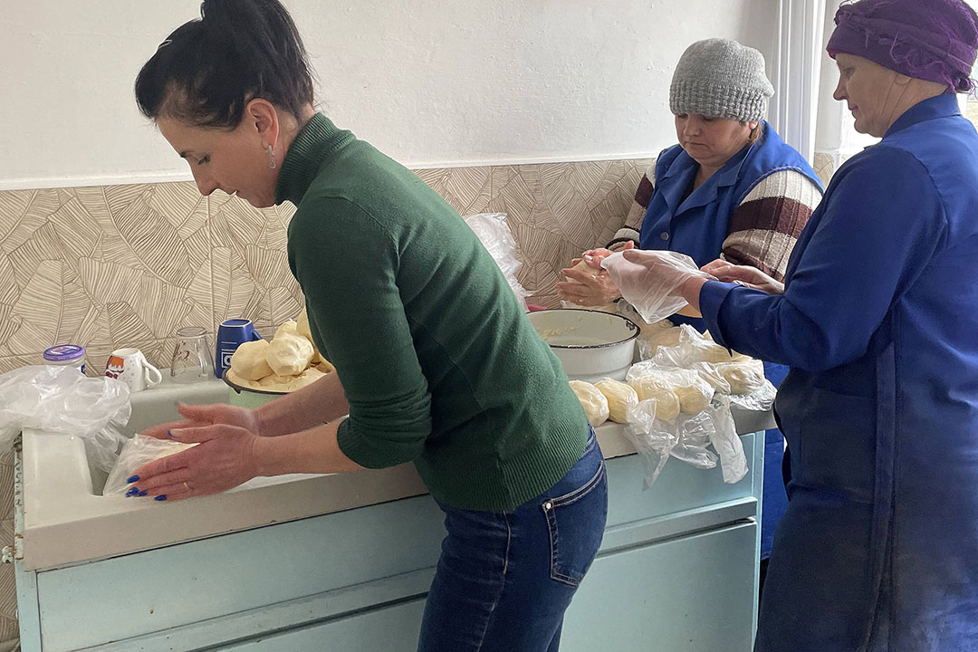 Churning the milk into other dairy produce is a daily task for the staff. Photo: Chris McCullough