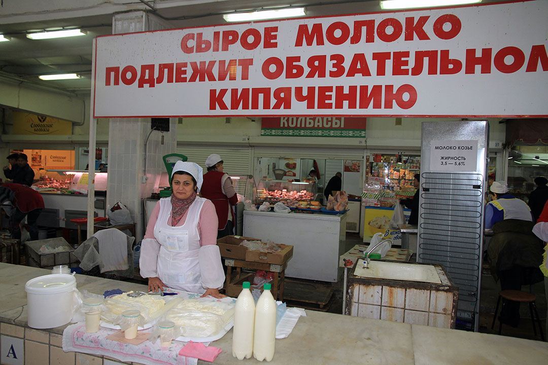Oleg Sirota, chairman of the Russian Union of cheese producer said Russian parmesan doesn't taste like Italian. Sirota added that Russia lacks high-quality milk from cows and the biggest problem is the lack of technologies. Photo: Vladislav Vorotnikov