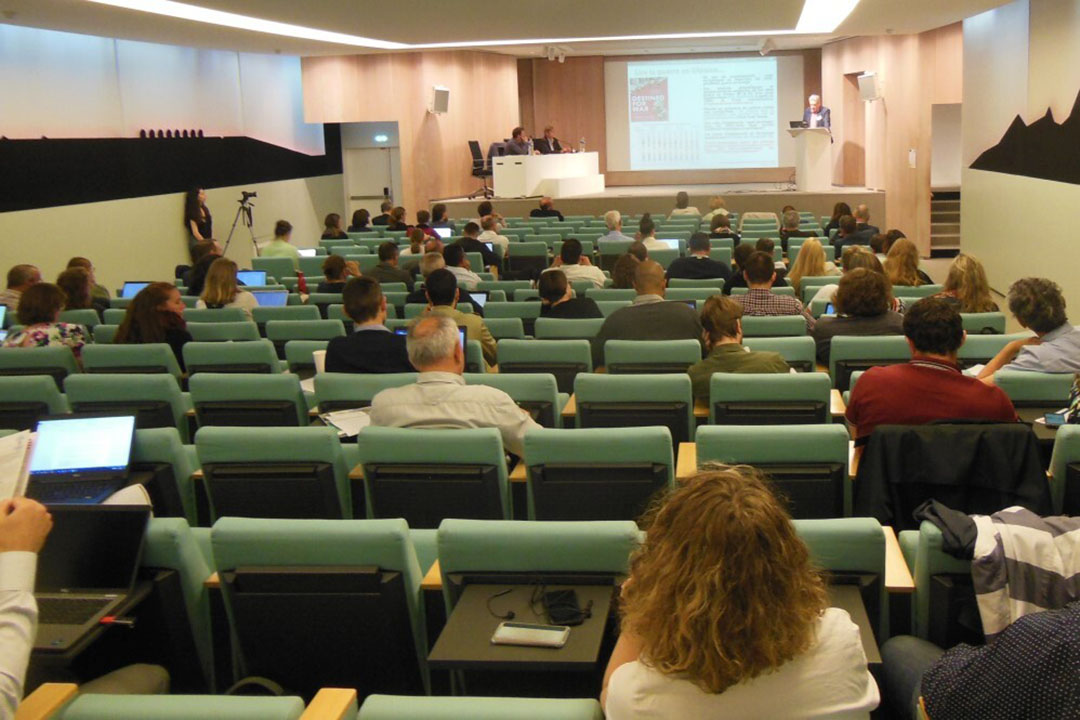 Delegates came from all over France. Photo: Philippe Caldier