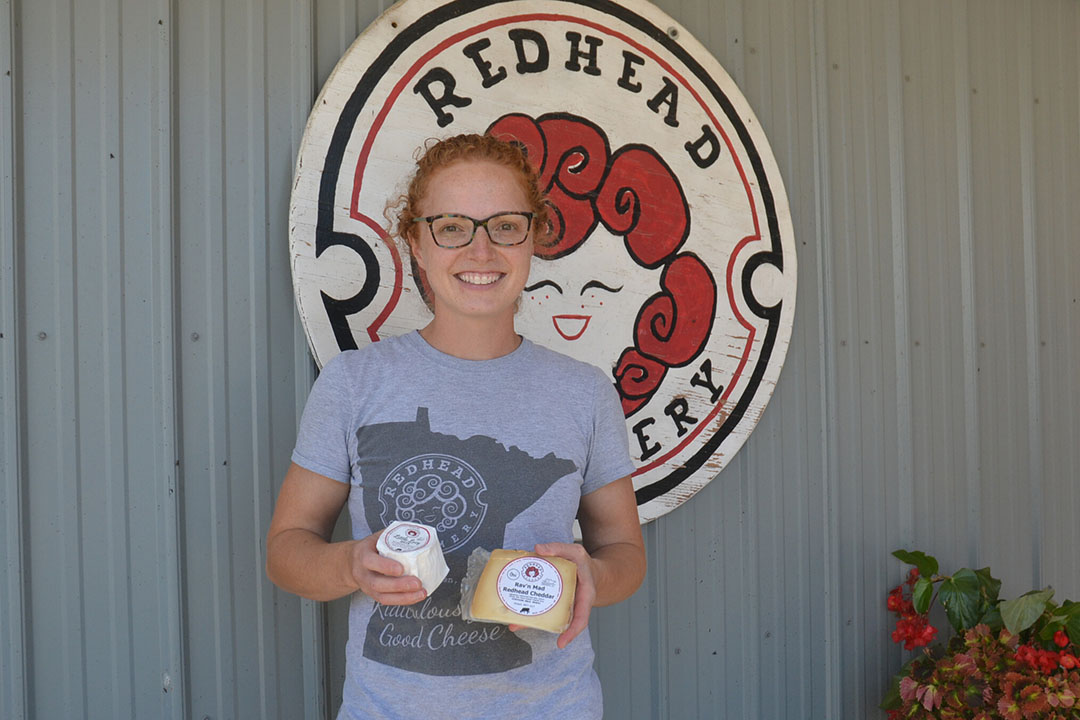 Redhead Creamery is named after Alise's red hair - the recipes are those that Alise has come up with during her 10-year educational journey to make her dream come true.  Photos: Aage Krogsdam and Katie Knapp