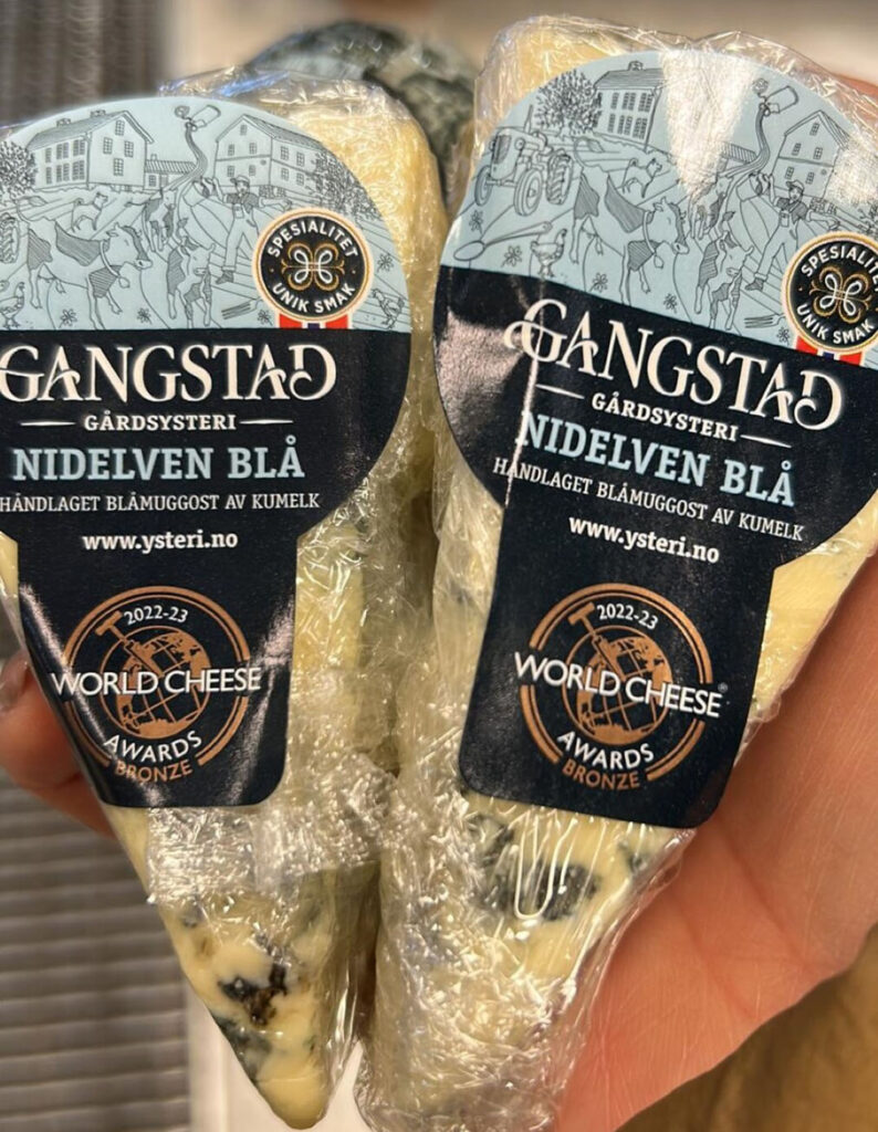 The winning Nidelven Bla cheese has been flying off the shelves since being awarded the World Champion Cheese. Photo: Chris McCullough