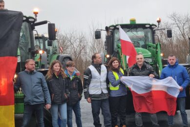 In Germany cities such as Munich, Hamburg, Bremen and Cologne have been brought to a standstill by the farmers, making this one of the biggest protest actions they have ever taken. Photo: Arnoud Korrel