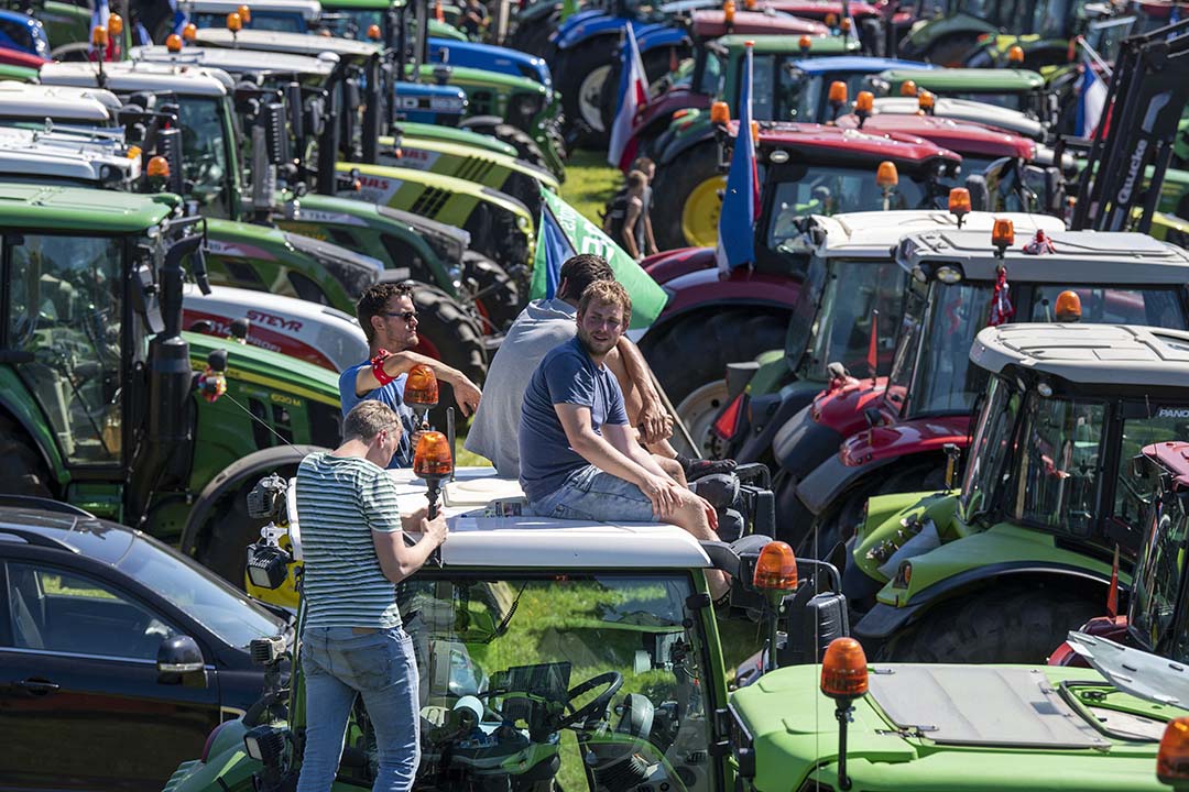 During 2023 farmers across The Netherlands took to the streets protesting against government plans to force the agricultural industry to cut its emissions. Photo: Marc Pasveer