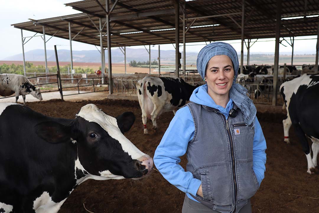 Dr Sivan Lacker is running her cow-calf Natural Dairy Farming project in Israel.