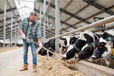 Latest Government figures show the average dairy incomes for the year ending February 2024 are just £50,000 compared to £229,000 in 2022/3. Photo: Canva