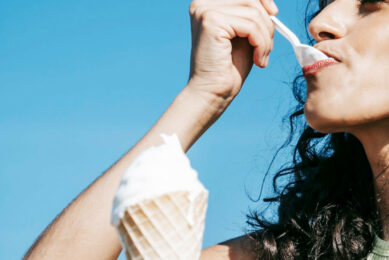 GLP-1 users don’t merely reduce intake – they pivot their preferences. Research reveals a declining taste for rich, sweet, or salty foods, denting processed dairy like ice cream, robust cheeses, and sugary yoghurts. Photo: Canva
